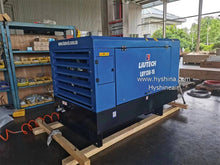 Load image into Gallery viewer, LIUTECH LUY150-17 Diesel Rotary Screw Portable Air Compressor 17bar 250psi 15m³/min 530cfm with Atlas Copco Air-end &amp; Yuchai Engine | Low Noise, Energy-Saving for Mining, Construction, Outdoor Use, Tunnel Excavation

