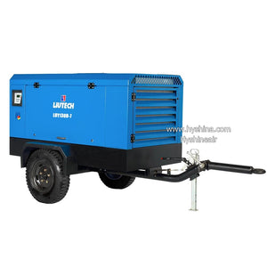 LIUTECH LUY130D-7 Atlas Copco Air-end Electric Driven Portable Rotary Screw Air Compressor 7 Bar 13 M3/min High Efficiency for Construction & Mining