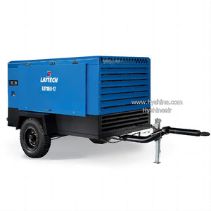 LIUTECH LUY170-17 Mobile Portable Rotary Screw Air Compressor 17bar 250psi 600cfm 17m³/min Atlas Copco Air-end Cummins Diesel Engine