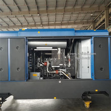 Load image into Gallery viewer, LIUTECH LUY180-19 Diesel Rotary Screw Portable Air Compressor 19bar 275psi 18m³/min 635cfm with Atlas Copco Air-end &amp; Yuchai Engine | Low Noise, Energy-Saving for Mining, Construction, Outdoor Use, Foundation Piling
