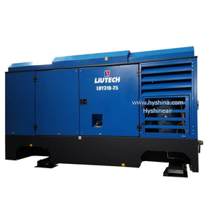 LIUTECH LUY310-25 Diesel Engine Mobile Portable Rotary Screw Air Compressor 18-25bar 28-31m³/min 988-1094cfm  Atlas Copco Air-end