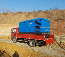 Load image into Gallery viewer, LIUTECH LUY310-25 Diesel Engine Mobile Portable Rotary Screw Air Compressor 18-25bar 28-31m³/min 988-1094cfm  Atlas Copco Air-end
