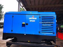 Load image into Gallery viewer, LIUTECH LUY270-18 High-Pressure Diesel Rotary Screw Portable Air Compressor 18bar 260psi 27m³/min 955cfm with Atlas Copco Air-end &amp; Cummins Engine | for Industrial Heavy-Duty Outdoor Operations, Pipeline Construction &amp; Pneumatic Machinery Support
