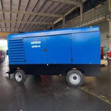 Load image into Gallery viewer, LIUTECH LUY350-34 High-Pressure Diesel Rotary Screw Portable Air Compressor 34bar 500psi 35m³/min 1240cfm with Atlas Copco Air-end &amp; Cummins Engine | Low Noise Energy-Saving for Mining Construction Heavy-Duty Industrial Outdoor Operations Pneumatic Tools
