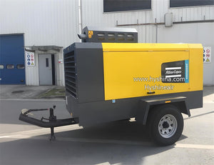 Atlas Copco XRHS650 XRHS666 PACE Diesel Screw Portable Air Compressor 13-20bar 190-300psi 759-657cfm 22-19m³/min Off-Road Applications - Hyshina