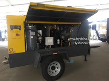Load image into Gallery viewer, Atlas Copco XAXS600 Portable Diesel Screw Air Compressor 17bar 250psi 587cfm 17m³/min Mining Construction Industrial Outdoor Use - Hyshina
