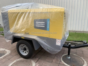 Atlas Copco XAHS450 Portable Diesel Screw Air Compressor 12bar 441CFM 13m³/min Silent Mining Construction Industrial Outdoor New