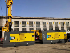 Atlas Copco Y1200 Diesel Engine Portable Air Compressor 15-35bar 218-508psi 1141-1416cfm 32.3-38.6m³/min High-Pressure Versatile - Hyshina