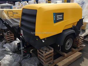 Atlas Copco XAS98 Screw Portable Mobile Air Compressor 7bar 100psi 188cfm 5.3m³/min Diesel Engine Mine Construction Industrial