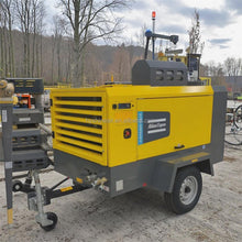 Load image into Gallery viewer, Atlas Copco XAHS850 PACE Portable Diesel Screw Air Compressor 5-12bar 72-175psi 848-679cfm 24-20m³/min Quarrying Versatile Use - Hyshina

