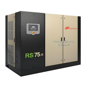 Ingersoll Rand RS75i TAS Single-stage Oil-flooded Screw Air Compressor 75kW 100HP 7.5bar 8.5bar 10bar 14bar 10.7-14.5m³/min Air-cooled Water-cooled Optional Refrigerated Dryer IE3 Motor