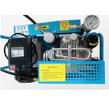 Load image into Gallery viewer, Portable High Pressure Breathing Air Compressor 300bar 4500psi with Oil-Free Filtration for Scuba Diving &amp; Fire Safety Cylinders Inflation
