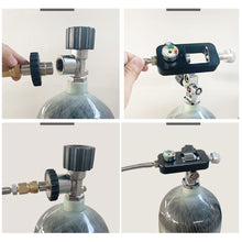 Load image into Gallery viewer, Portable High Pressure Breathing Air Compressor 300bar 4500psi with Oil-Free Filtration for Scuba Diving &amp; Fire Safety Cylinders Inflation

