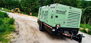 Sullair 1525XH Ultra-High Pressure Diesel Screw Portable Air Compressor 40bar 580psi 1525cfm 43.2m³/min CAT Engine Well Drilling