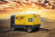 Load image into Gallery viewer, Atlas Copco V1200 Portable Diesel Screw Air Compressor 25 bar 363psi 33.42m³/min 1181CFM Industrial Mining Construction Outdoor
