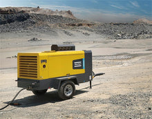 Load image into Gallery viewer, Atlas Copco XAHS350 Portable Diesel Screw Air Compressor 12bar 360cfm 10m³/min XAHS166C XAHS175 Silent Mining Construction Industrial Outdoor
