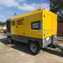 Load image into Gallery viewer, Atlas Copco V1200 Portable Diesel Screw Air Compressor 25 bar 363psi 33.42m³/min 1181CFM Industrial Mining Construction Outdoor

