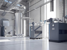 Load image into Gallery viewer, Atlas Copco G132 FF VSD Oil-injected Rotary Screw Air Compressor 132kW 180HP 7.5bar/8.5bar/10bar/14bar Optional Refrigerant Air Dryer Variable Speed Drive Heavy Duty Stationary Industrial Compressor
