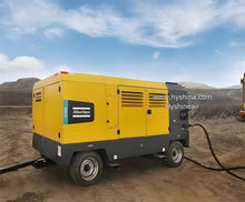 Load image into Gallery viewer, Atlas Copco V1200 Portable Diesel Screw Air Compressor 25 bar 363psi 33.42m³/min 1181CFM Industrial Mining Construction Outdoor
