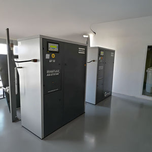 Atlas Copco SF1 SF1S FF TM Skid Oil-free Scroll Air Compressor 1.5kW 2HP 8bar/116psi 10bar/145psi Stationary Industrial Machine
