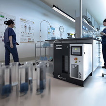 Load image into Gallery viewer, Atlas Copco SF1 SF1S FF TM Skid Oil-free Scroll Air Compressor 1.5kW 2HP 8bar/116psi 10bar/145psi Stationary Industrial Machine
