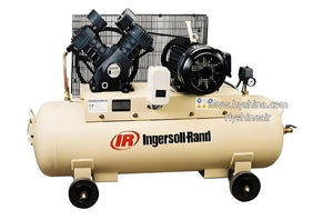 Ingersoll Rand S10K10 Single Stage Piston Air Compressor 10HP 7.46kW 8.6bar with 150L Tank for Pneumatic Tools Tire Inflation