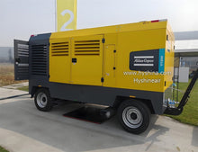Load image into Gallery viewer, Atlas Copco V1200 Portable Diesel Screw Air Compressor 25 bar 363psi 33.42m³/min 1181CFM Industrial Mining Construction Outdoor
