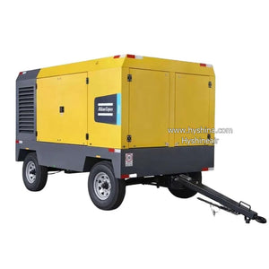 Atlas Copco V900 Portable Diesel Screw Air Compressor 25bar 363psi 896cfm 25m³/min Mining Construction Remote Site Outdoor Work - Hyshina
