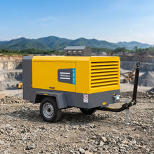 Load image into Gallery viewer, Atlas Copco X-Air 440-14 High Pressure Mobile Diesel Screw Air Compressor 440 CFM 14 Bar 200 Psi Cummins 177HP Drilling
