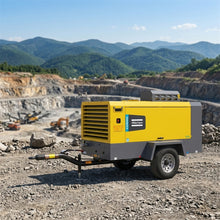 Load image into Gallery viewer, Atlas Copco XAMS850 Mobile Diesel Screw Air Compressor 850 CFM 24 M3/min 8.6 Bar 125 Psi Cummins 260HP High Flow Construction
