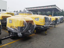 Load image into Gallery viewer, Atlas Copco XAS88 Portable Diesel Screw Air Compressor 7bar 100psi 175cfm 5m³/min Mining Construction Rural Area Outdoor Work
