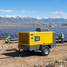 Load image into Gallery viewer, Atlas Copco XATS800 Mobile Diesel Screw Air Compressor 800 CFM 22 M3/min 10.3 Bar 150 Psi Cummins 260HP for Construction Mining
