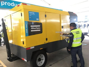 Atlas Copco XAVS1000 Portable Diesel Screw Air Compressor 12-14 bar 175-200 psi 1021-901 cfm 28.9-25.5 m3/min Outdoor Work New