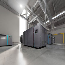 Load image into Gallery viewer, Atlas Copco ZT22 VSD Stationary Industrial Class 0 Oil-Free Rotary Tooth Air Compressor 7.5/8.6/10 bar 22kW 30HP Built-in Dryer
