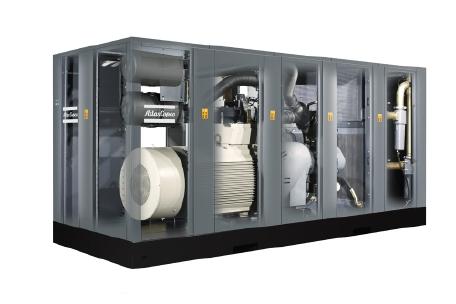 Atlas Copco GA 315-355: Oil-injected Screw Compressor, 315-355 kW / 42 ...