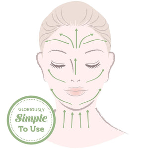 Jade Roller for Face and Gua Sha Guasha Tool for Face Beauty Cosmetic Facial Skin Massager - Original Handcraft Natural Gree - Hyshina