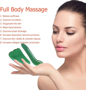 Gua Sha Massage Tool, Guasha Scraping Facial Tools - Hyshina