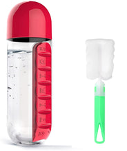 Load image into Gallery viewer, Pill Organizer Water Bottle - Hyshina

