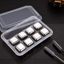 Load image into Gallery viewer, Reusable Stainless Steel Ice Cubes - Hyshina
