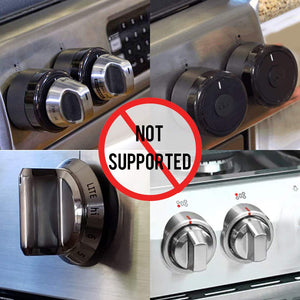 6pack Safety Children Kitchen Stove Gas Knob Covers - Hyshina