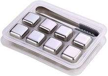 Load image into Gallery viewer, Reusable Stainless Steel Ice Cubes - Hyshina

