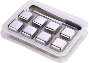 Reusable Stainless Steel Ice Cubes - Hyshina