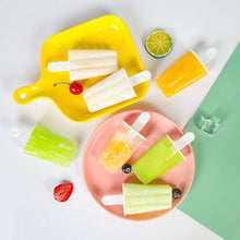 Load image into Gallery viewer, Ozera 12 Cavities Popsicles Molds, Reusable Summer Silicone Popsicle Molds, Easy Release Ice Pop Molds Popsicle Maker with Cleaning Brush an - Hyshina
