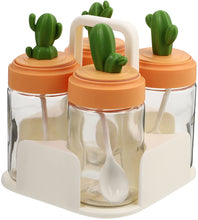 Load image into Gallery viewer, Cactus Seasoning Jar 4Pcs - Hyshina
