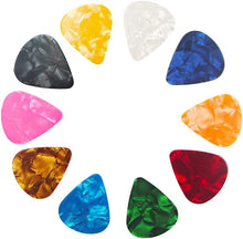 Load image into Gallery viewer, Guitar Picks, 30 Pack Celluloid Guitar Pick Plectrums Sampler for Acoustic - Hyshina
