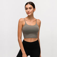 Load image into Gallery viewer, Removable Cups Yoga Tank Tops Sports Bra - Hyshina
