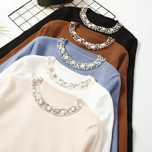 Load image into Gallery viewer, women pullovers Pearl sweaters - Hyshina
