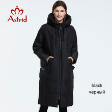 Load image into Gallery viewer, Women Loose Hooded Down Long Jacket - Hyshina
