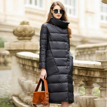 Load image into Gallery viewer, Women Long Light Down Jacket - Hyshina

