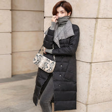 Load image into Gallery viewer, Women Long Light Down Jacket - Hyshina
